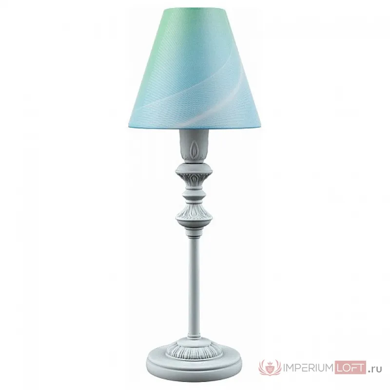 Настольная лампа декоративная Lamp4You Classic 16 E-11-G-LMP-O-18 Цвет плафонов голубой от ImperiumLoft