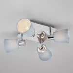 Спот Eurosvet Culver 20080/4 хром/голубой от ImperiumLoft