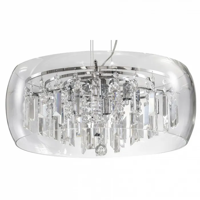 Подвесной светильник Lightstar Acquario 753084 Цвет арматуры хром Цвет плафонов прозрачный от ImperiumLoft