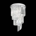 Потолочная люстра Ideal Lux Carlton CARLTON PL8 Цвет арматуры хром Цвет плафонов прозрачный от ImperiumLoft