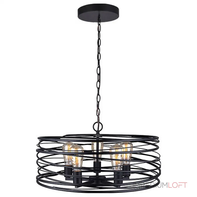 Подвесная люстра Carol TL1187H-05BK Toplight Подвесная люстра Carol TL1187H-05BK Toplight