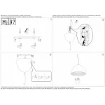 Подвесной светильник Ideal Lux Folk FOLK SP1 D50 