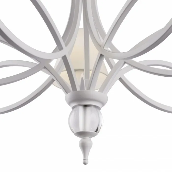 Подвесная люстра Lamp4You Provence 11 M2-07-WM-LMP-O-25 Цвет плафонов белый от ImperiumLoft