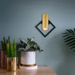 Бра Eurosvet Turro 20091/1 LED черный/ золото Цвет плафонов золото Цвет арматуры черный от ImperiumLoft
