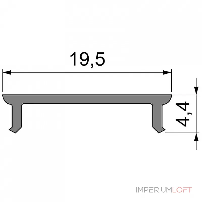 Профиль накладной Deko-Light P-01-15 983033 Профиль накладной Deko-Light P-01-15 983033