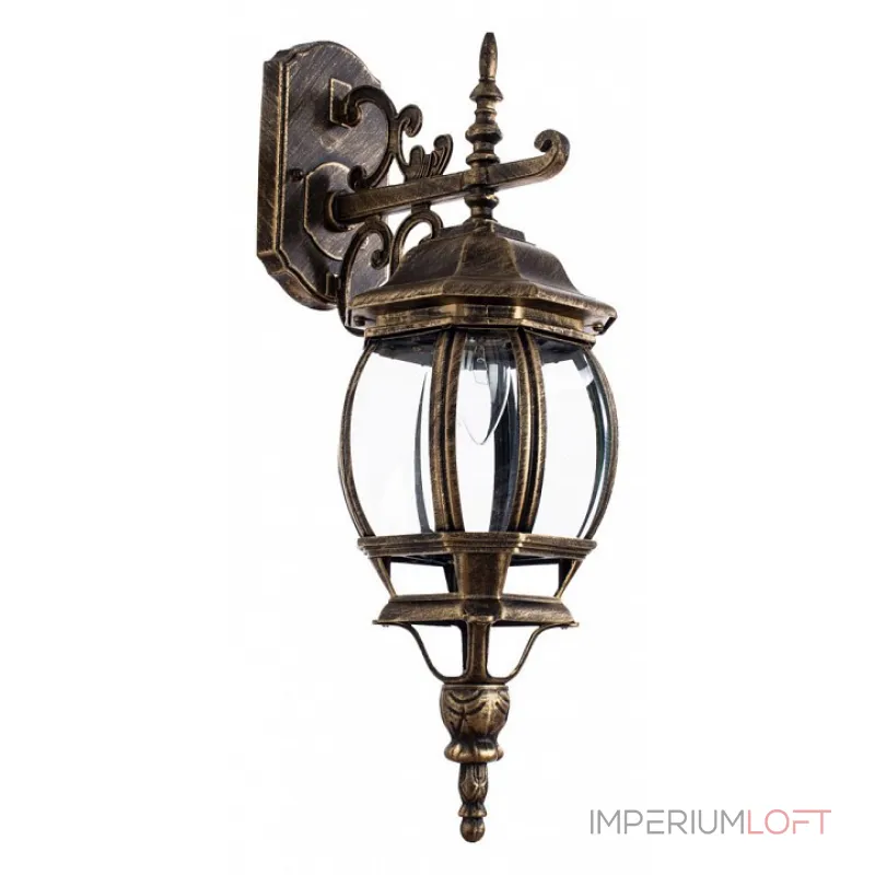 Светильник на штанге Arte Lamp Atlanta A1042AL-1BN Цвет арматуры бронза Цвет плафонов прозрачный