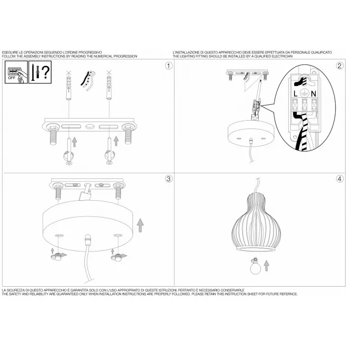 Подвесной светильник Ideal Lux Citrus-3 CITRUS-3 SP1 Цвет арматуры черный Цвет плафонов коричневый от ImperiumLoft