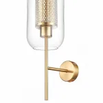 Бра Vele Luce Coro VL5524W21 Цвет арматуры латунь Цвет плафонов прозрачный