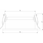 Встраиваемый светильник Elektrostandard Tune a065468