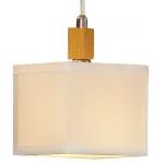 Подвесной светильник Lussole Montone LSF-2506-01 Цвет арматуры хром Цвет плафонов кремовый от ImperiumLoft