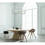 Подвесной светильник Maytoni Weave MOD062PL-L103CH3K Цвет арматуры неокрашенный Цвет плафонов белый от ImperiumLoft