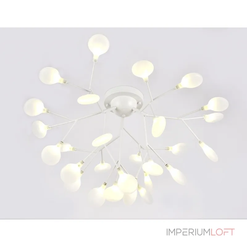 Потолочная люстра Ambrella Traditional TR3011 Цвет плафонов белый Цвет арматуры белый Потолочная люстра Ambrella Traditional TR3011 Цвет плафонов белый Цвет арматуры белый