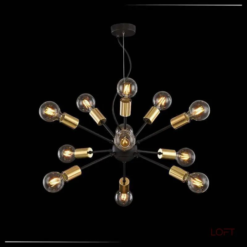 Подвесная люстра Maytoni Jackson T546PL-12B 