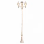 Фонарный столб Arte Lamp 3151 A3151PA-3WG Цвет арматуры золото Цвет плафонов золото