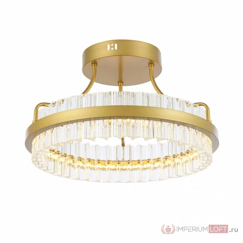Накладной светильник ST-Luce Cherio SL383.202.01 Цвет арматуры золото Цвет плафонов прозрачный от ImperiumLoft