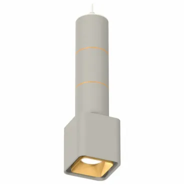 Подвесной светильник Ambrella Techno 127 XP7842010 Цвет арматуры серебро Цвет плафонов золото от ImperiumLoft