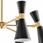 Люстра на штанге Lightstar Dumo 816067 Цвет плафонов золото Цвет арматуры золото от ImperiumLoft
