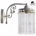 Бра Arte Lamp Torrente A1678AP-1WG Цвет арматуры золото Цвет плафонов прозрачный