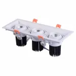 Встраиваемый светильник MW-Light Круз 637016303 Цвет арматуры белый Цвет плафонов кремовый от ImperiumLoft