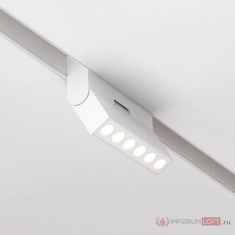 Трековый светильник Maytoni Points TR033-2-6W4K-W от ImperiumLoft