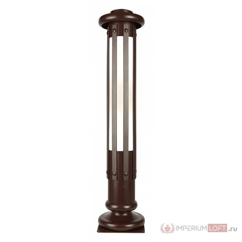 Наземный низкий светильник Колонна II V10181 Цвет арматуры коричневый Цвет плафонов коричневый от ImperiumLoft