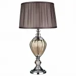 Настольная лампа декоративная Arte Lamp Superb A3752LT-1BR Цвет арматуры хром Цвет плафонов коричневый