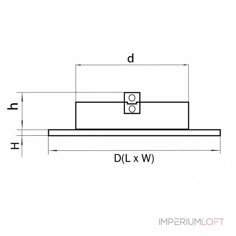 Встраиваемый светильник Lightstar Intero 111 217907 от ImperiumLoft Встраиваемый светильник Lightstar Intero 111 217907 от ImperiumLoft