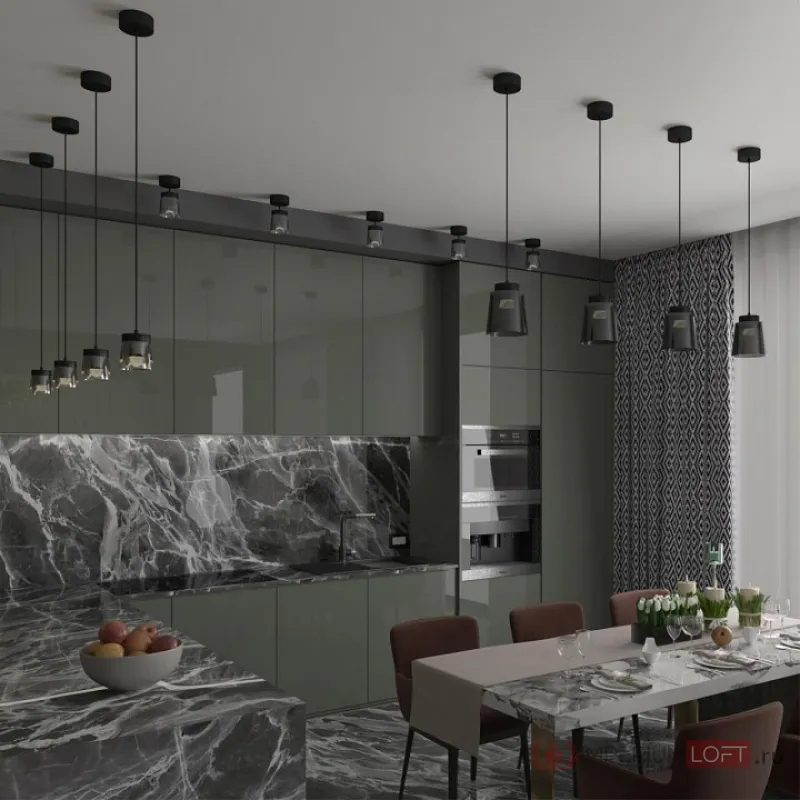 Подвесной светильник Novotech Artik 358647 Цвет плафонов серый от ImperiumLoft