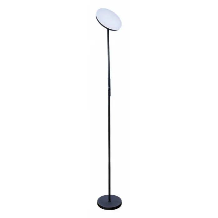Торшер Arte Lamp Sceptrum A1822PN-1BK Цвет плафонов черно-белый Цвет арматуры черный от ImperiumLoft