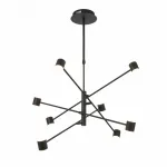 Светильник на штанге ST-Luce Formolla SL1597.403.08 цвет арматуры черный цвет плафонов белый от ImperiumLoft