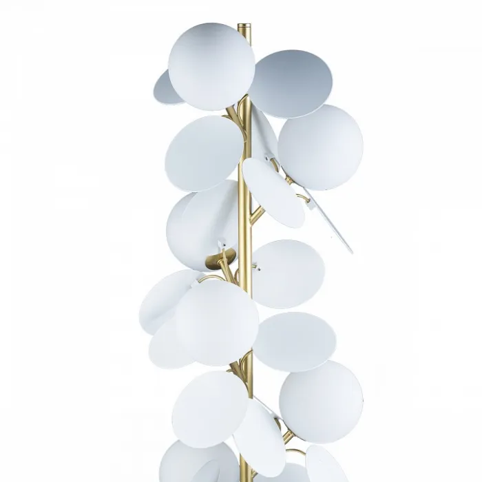 Торшер Loft it Matisse 10008F white Цвет арматуры золото Цвет плафонов белый от ImperiumLoft
