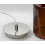 Подвесной светильник Lussole Brighton LSP-9640 Цвет арматуры хром Цвет плафонов коричневый от ImperiumLoft