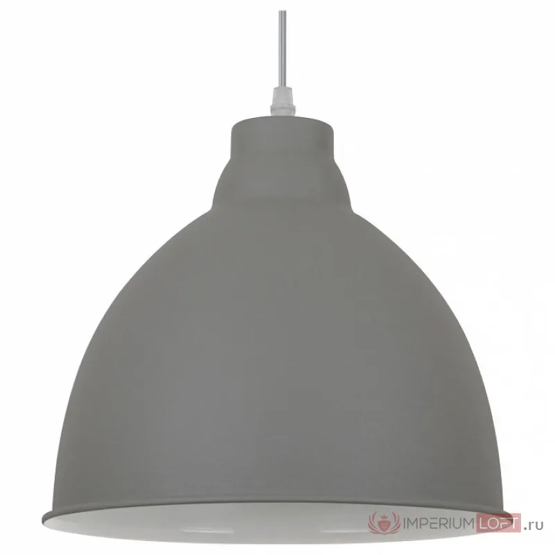 Подвесной светильник Arte Lamp Casato A2055SP-1GY Цвет арматуры серый Цвет плафонов серый от ImperiumLoft