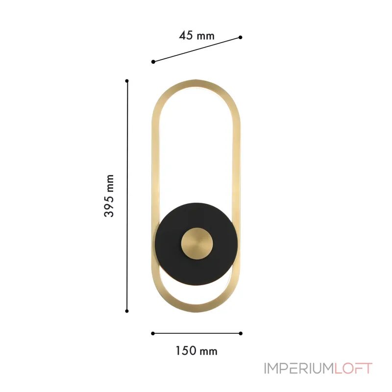 Настенный светильник Favourite Cyclone 4296-1W от ImperiumLoft Настенный светильник Favourite Cyclone 4296-1W от ImperiumLoft