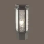 Наземный низкий светильник Odeon Light Gino 4048/1B Цвет арматуры коричневый Цвет плафонов коричневый от ImperiumLoft