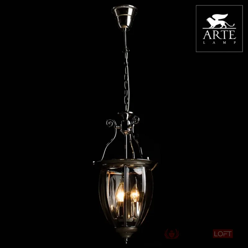 Подвесной светильник Arte Lamp Rimini A6509SP-3CC Цвет арматуры хром Цвет плафонов прозрачный от ImperiumLoft