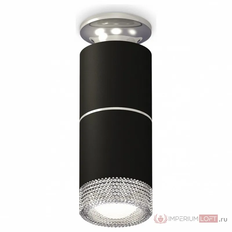 Накладной светильник Ambrella Techno Spot 198 XS6302222 Цвет арматуры серебро Цвет плафонов черный от ImperiumLoft