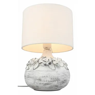 Настольная лампа декоративная Omnilux Valdieri OML-16504-01 Цвет плафонов белый