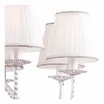 Подвесная люстра Arte Lamp Calamaro A2046LM-8WG Цвет арматуры золото Цвет плафонов белый от ImperiumLoft