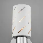 Бра Eurosvet Fente 20090/1 белый/хром Цвет плафонов золото Цвет арматуры белый