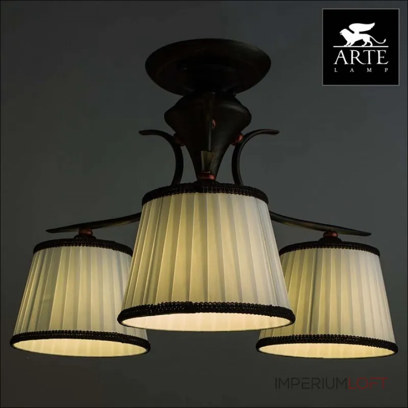 Потолочная люстра Arte Lamp Irene A5133PL-3BR 