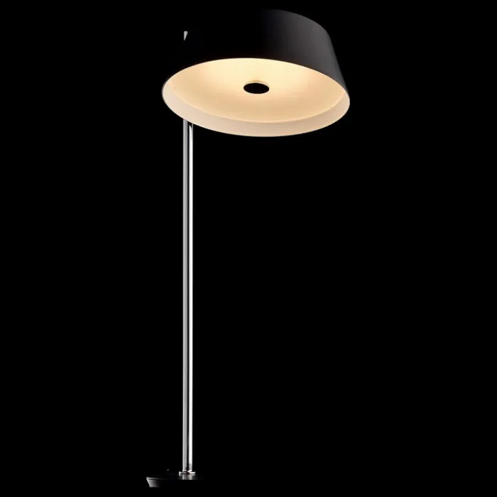 Настольная лампа офисная MW-Light Ривз 3 674030701 Цвет арматуры хром Цвет плафонов черный от ImperiumLoft