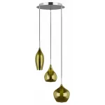 Подвесной светильник Lightstar Pentola 803058 Цвет арматуры хром Цвет плафонов зеленый от ImperiumLoft