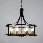 Подвесная люстра Arte Lamp Avior A7011SP-8BK