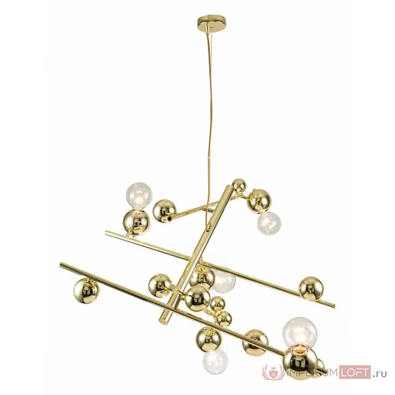 Подвесная люстра Indigo Saldo 11033/5P Gold от ImperiumLoft