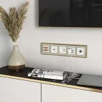 Розетка акустическая без рамки Werkel белый W1185001 от ImperiumLoft