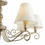 Подвесная люстра Lamp4You Provence 11 E4-07-H-LMP-O-25 Цвет арматуры золото Цвет плафонов белый от ImperiumLoft