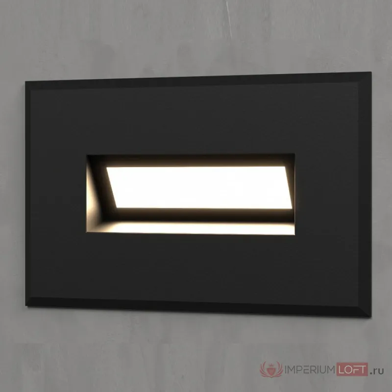 Встраиваемый светильник Elektrostandard 1109 a049756 Цвет плафонов черный Цвет арматуры черный от ImperiumLoft