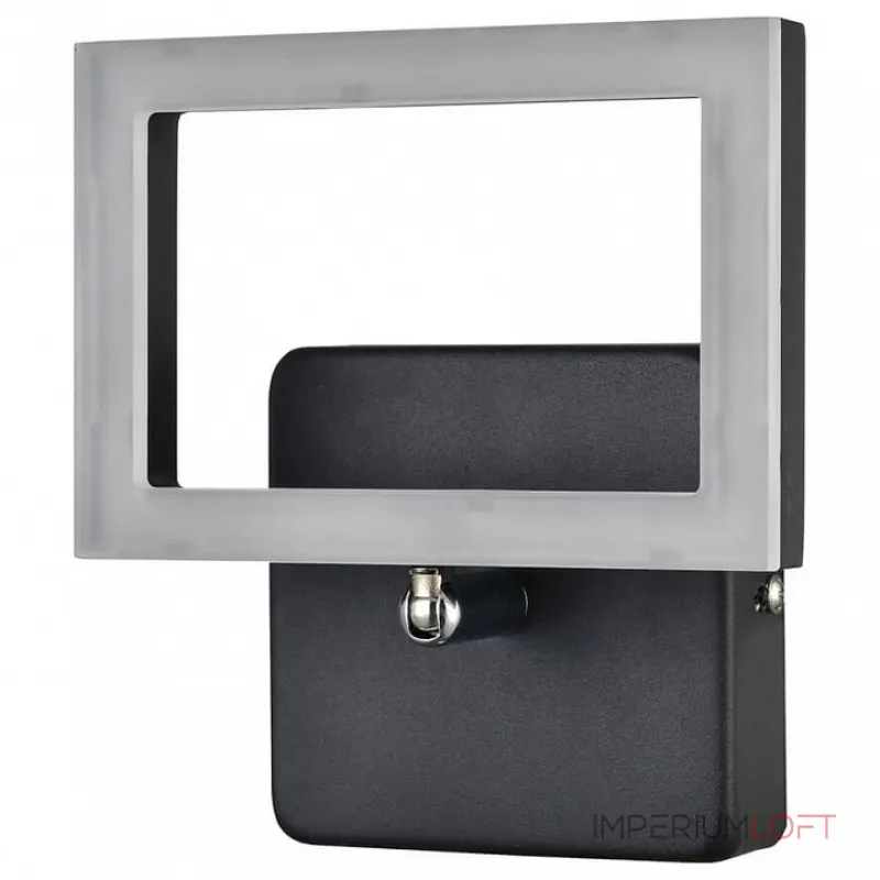 Бра Vele Luce Retta 742 VL7112W01 Цвет арматуры черный Цвет плафонов белый