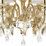 Подвесная люстра Dio D’Arte Firenze Firenze E 1.1.12.600 G Цвет плафонов белый Цвет арматуры золото от ImperiumLoft